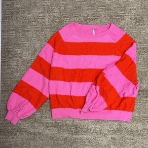 Free People Found my friend stripe pullover